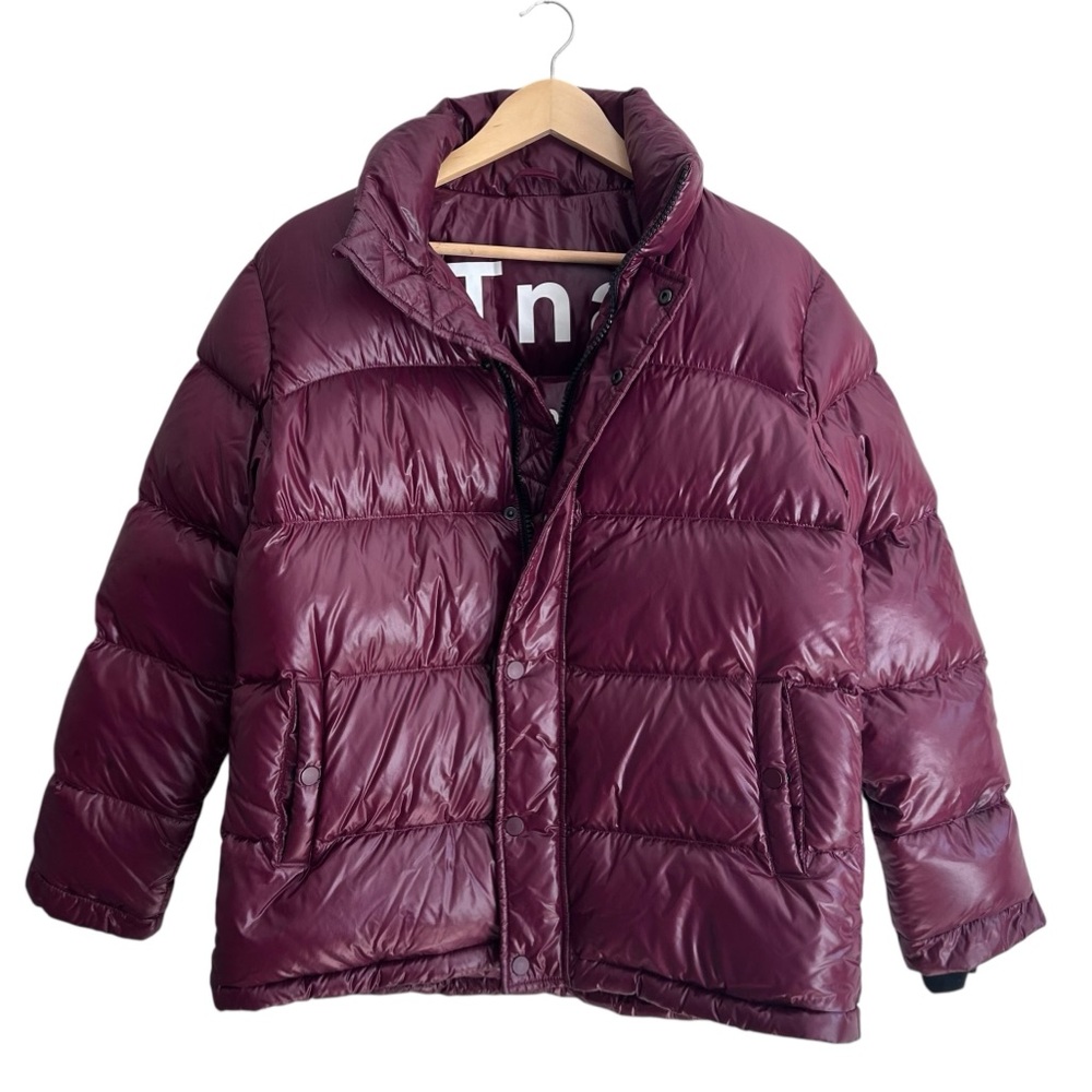 Aritizia TNA Women’s Quilted Puffer Jacket - Burgundy
